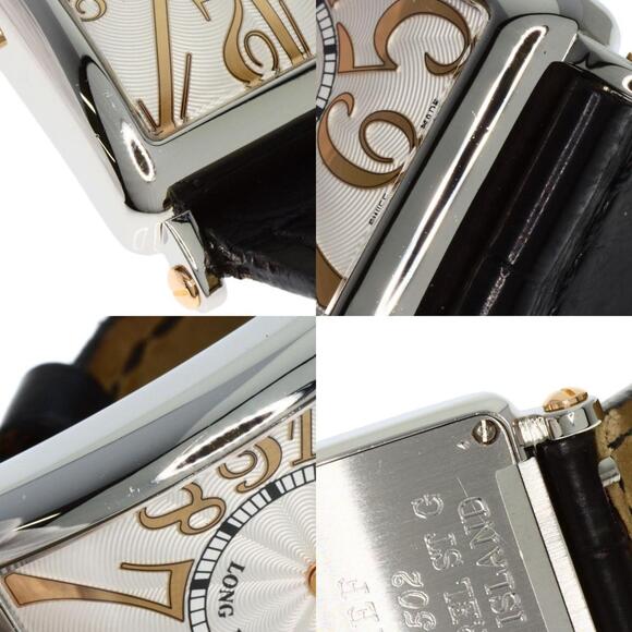 Frank Muller 902RELSTG Long Island Watch Stainless Steel Leather Ladies - Picture 9 of 11